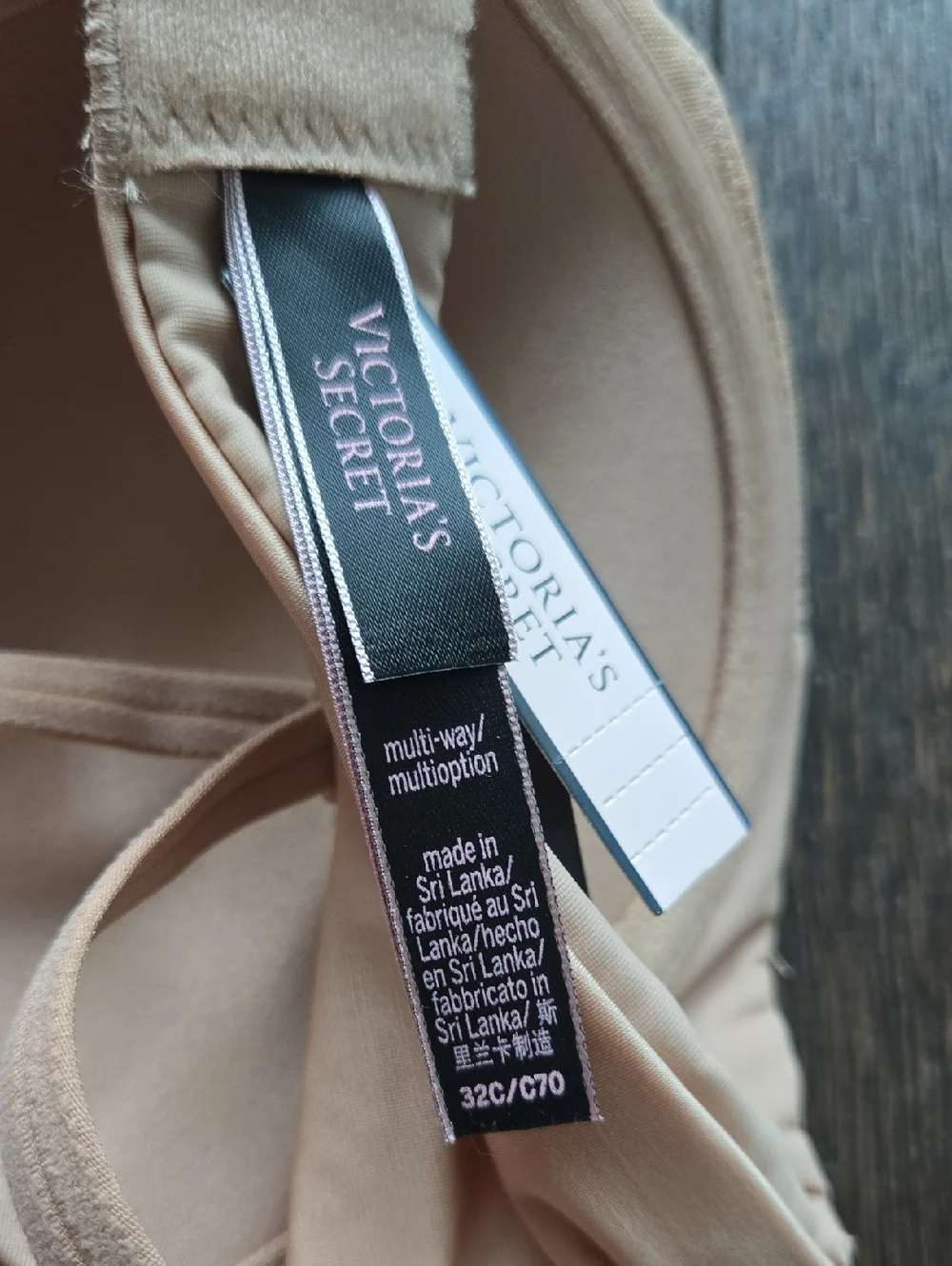 Brand New Victoria's Secret Very Sexy multi-way Nude bra in size 32C.  - Picture 5 of 6